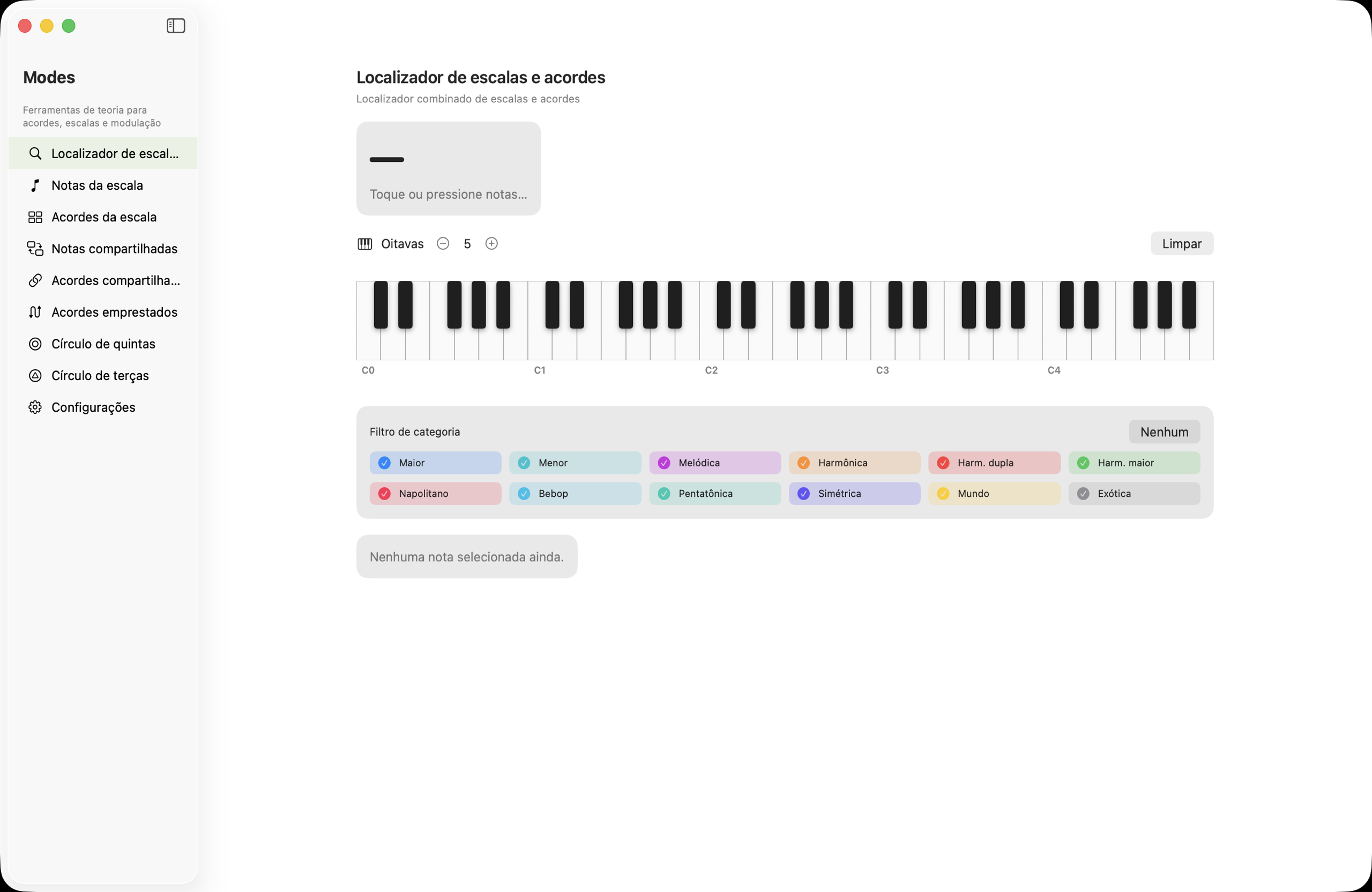 Modes no macOS